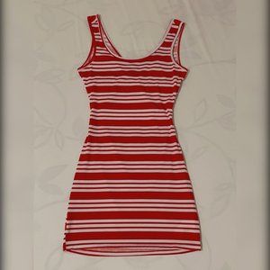 Urban Planet - Red Stripped Body Con Dress